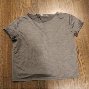 Grey underarmer T-shirt